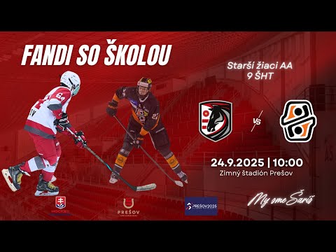 HC Prešov ŠHT 9 - HC Košice 1:2, 4. kolo Ligy starších žiakov AA - Reportáž JOJ ŠPORT