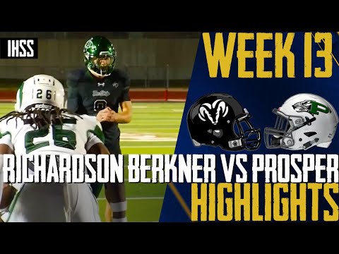 Berkner vs Prosper High-Octane Football Showdown!