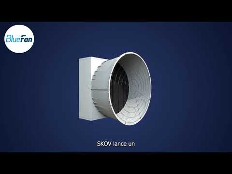 BF 50 Product Features - SKOV BlueFan (French subtitles)