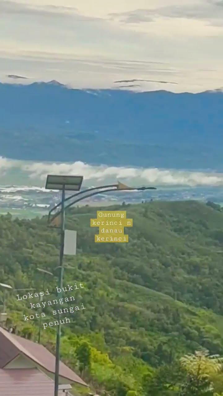 Kota Sungai Penuh, tempat di mana pesona alam dan keindahan bukit Kayangan menyatu. Siap untuk petualangan seru di Kerin...