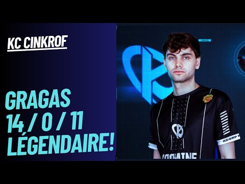 KC CINKROF: GRAGAS VS KAYN (JGL) - KDA PARFAIT 14 / 0 / 11 LÉGENDAIRE -EUW MASTER 459 LP PATCH 13.10