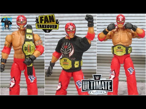 WWE Mattel Amazon Fan Takeover Ultimate Edition Rey Mysterio Figure Review!