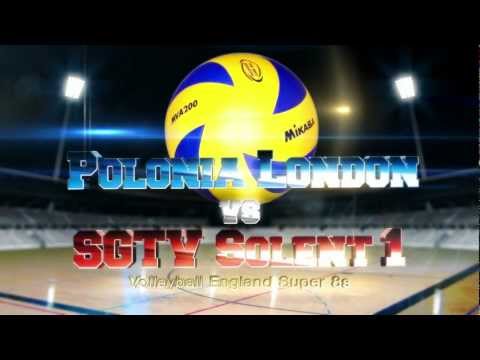 Polonia London - SGTV Solent 1 Volleyball England Super 8s