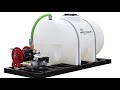 150 Gallon Skid Mounted Water Tank video