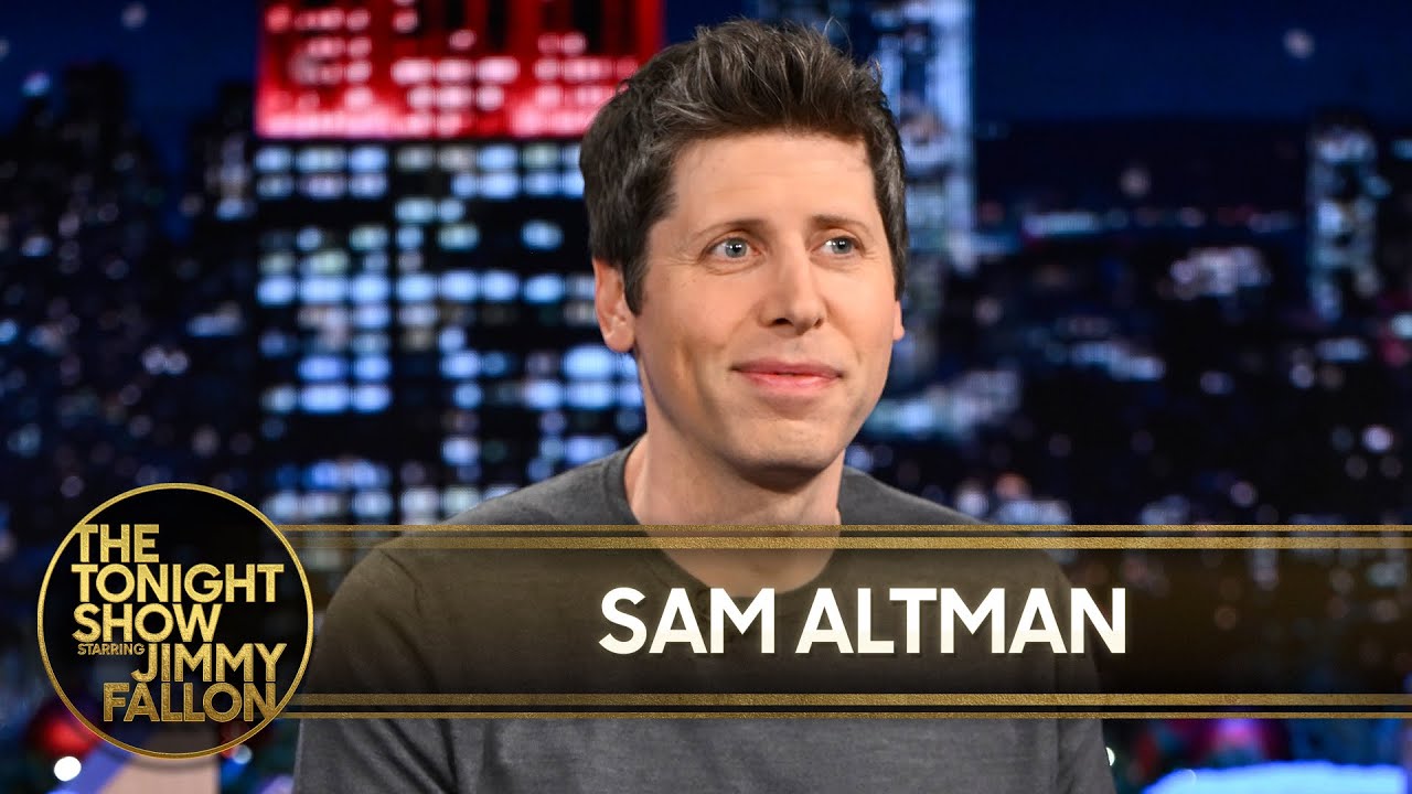Sam Altman Says Technology Is the Greatest Equalizing Force in Society | The Tonight Show - YouTube