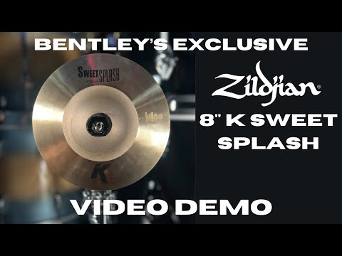 ~BENTLEY'S EXCLUSIVE!~ Zildjian 8" K Series Sweet Splash Cymbal w/ Video Demo image 3