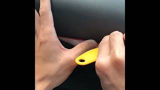 Dekoračná lišta do interiéru auta - červená 5m