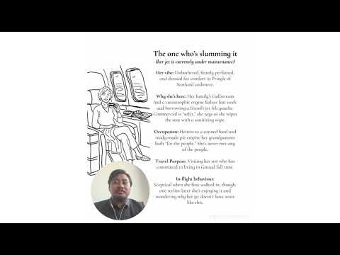 Maslow hierarchy of needs based on 6 people you'll meet on first class