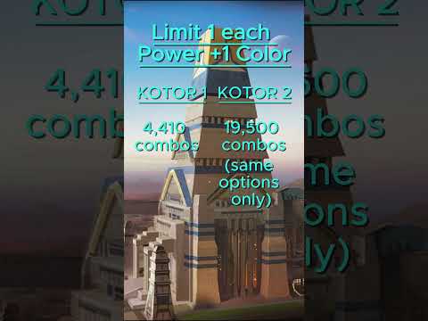 KOTOR 2 INSANE Lightsaber Combo Amount