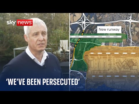 'It's deeply distressing': Village to be levelled and residents displaced for new Heathrow runway