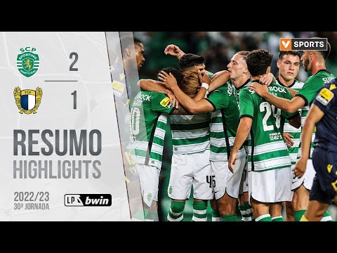 Highlights | Resumo: Sporting 2-1 Famalicão (Liga 22/23 #30)
