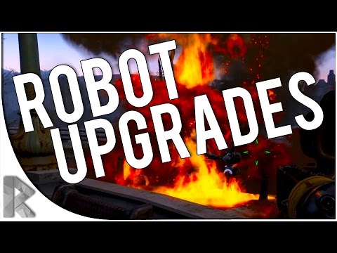 Fallout 4 Automatron DLC Gameplay - Part 2: ROBOT UPGRADES (Let's Play Fallout 4 DLC Automatron)
