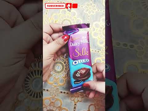 Cadbury Dairy Milk Silk Oreo Review/Dairy Milk Silk/Dairy Milk Oreo#short#kitchenqueenwithmausumi
