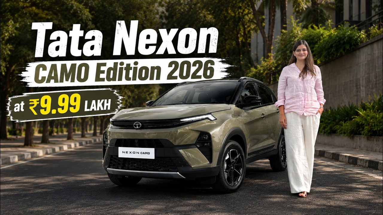 2026 Tata Nexon CAMO Edition | Starting at ₹9.99 Lakh | Worth buying?