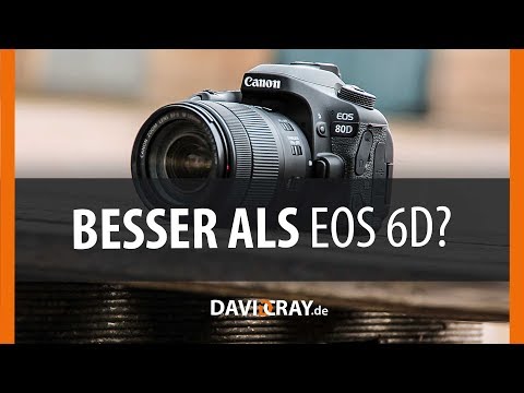 Canon EOS 80D mit genialen 5D Features! (Review)