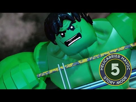 Lego Avengers Part 5 Helicarrier Havoc Walkthrough