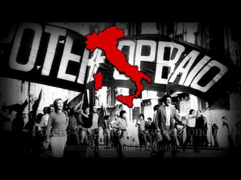Stato e Padroni - Anthem of Potere Operaio (Warszawianka in Italian)