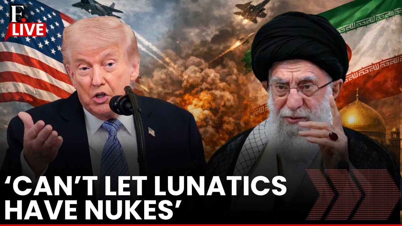 LIVE: Trump Takes A Dig At Iran, Says He Will Not Let Iran Have Nuclear Weapons | Oval Office | US