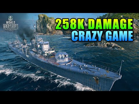I Did 258k Damage With My Yugumo! - World Of Warships