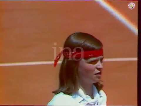 1980 Roland Garros SF Full Match Hana Mandlikova vs Chris Evert-Lloyd (No Sound)