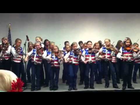 The Junior Jammers playing Charlie Daniela Takes A Train Ri