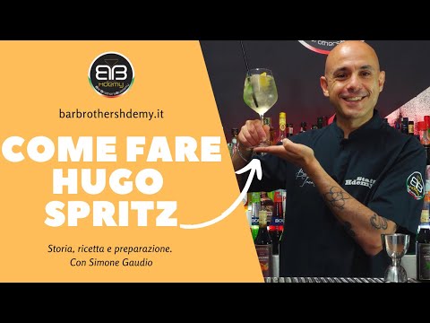 🍋 How to Make a Hugo Spritz or Hugo Cocktail: Ingredients and Dosage | With Simone Gaudio for Bar...