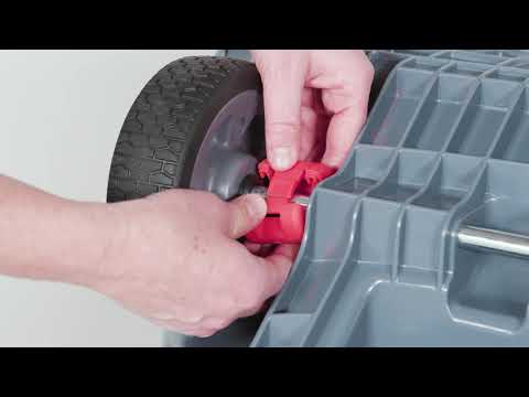 Rubbermaid Commercial Products Wheeled BRUTE Wheel Clip Instructions