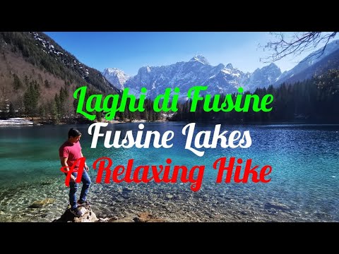 Fusine Lakes, Italy in April  ||  a very relaxing hike || Spring travel in Northern Italy.