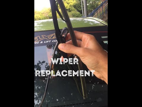 My Car | Perodua Axia Wiper Blade Installation / Penggantian Wiper Kereta