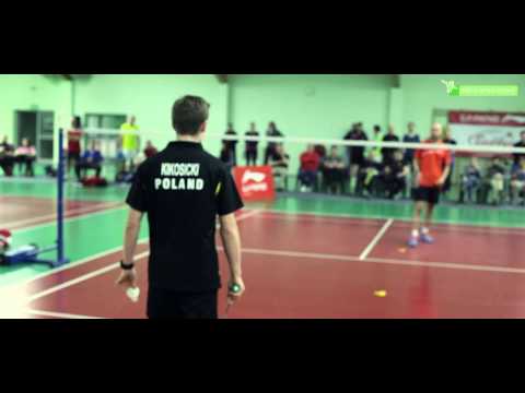 SNG Michał Kikosicki (Kadra Polski w badmintonie) - trening i turniej w Stacji Nowa Gdynia