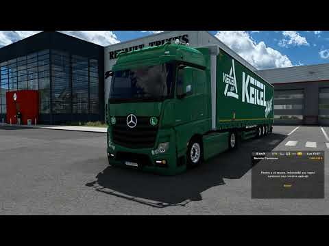 Copie a Euro Truck Simulator 2 | ETS2 1.43 | Mercedes Actros MP4