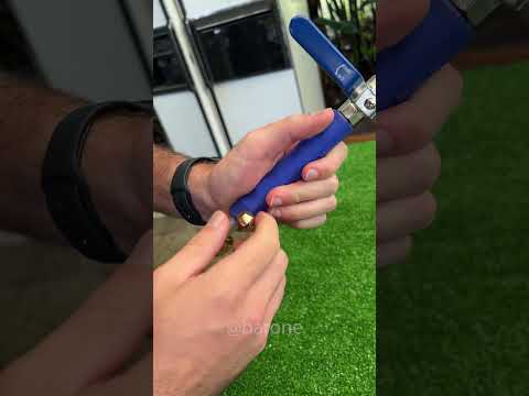 This High Pressure Hose Nozzle is absolutely amazing! 🐍💦