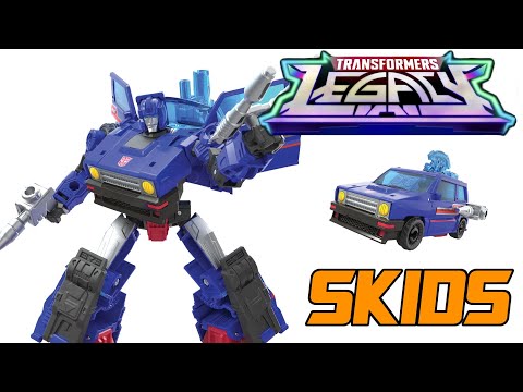 Transformers Generations Legacy Deluxe SKIDS Video Review