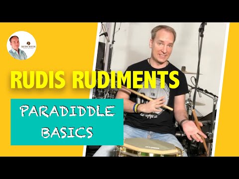 Paradiddle Basics Grundlagen mit Moeller - Schlagzeug lernen online mit Profi und Lehrer Rudi Hein