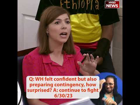 Q: WH felt confident but also preparing contingency, how surprised? A: continue to fight