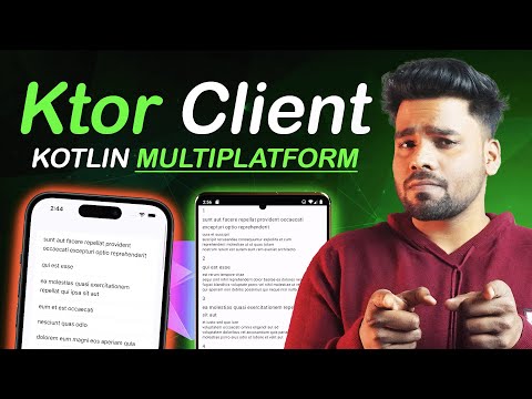 Ktor Client for Kotlin Multiplatform | Build Cross Platform Network Requests in KMM