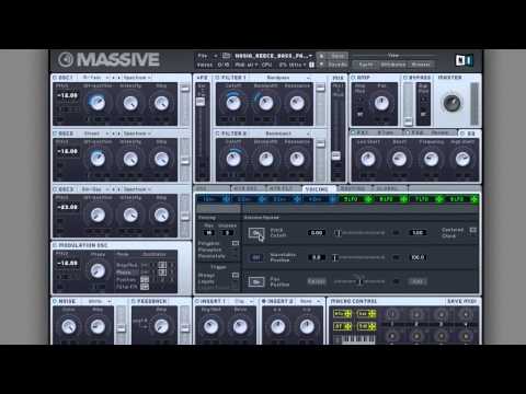 Noisia Reece Synth Massive Tutorial