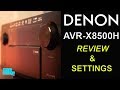 רסיבר Denon AVRX8500H דנון תמונה 3