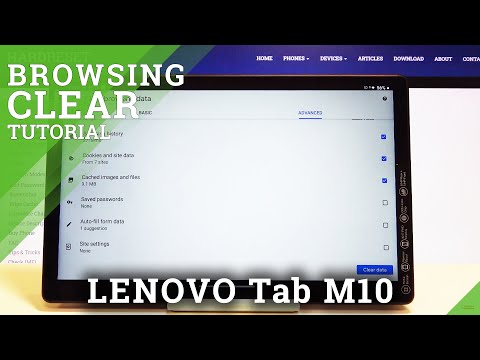 How to Clear Browsing Data in LENOVO Tab M10 – Remove Browsing History