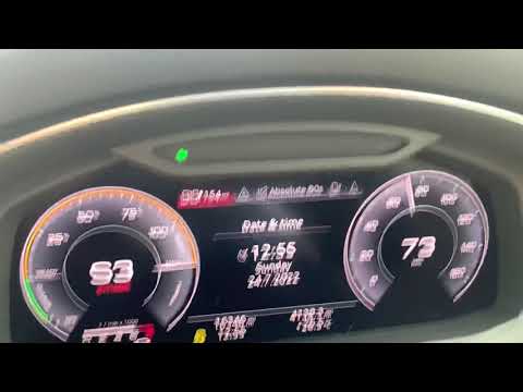 2021 Audi A6 50 tfsi e Launch Control acceleration