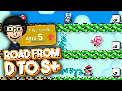 STUNNING Comeback Victories in Super Mario Maker 2 Multiplayer Versus Mode – Road to S+ #12