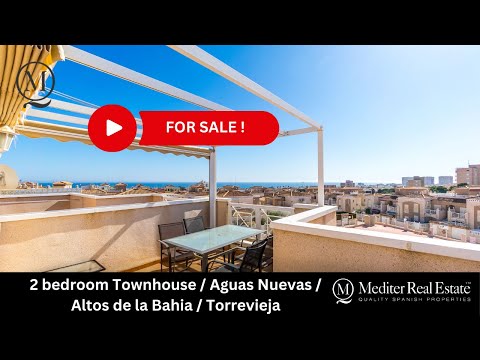 2 bedroom Townhouse / Aguas Nuevas / Altos de la Bahia / Torrevieja