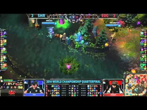 [Worlds 2014] SHR vs EDG - The Elusive Pink Ward