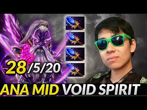 Ana unusual Mid last pick Void Spirit - 70k Magical Burst damages