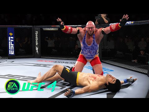 UFC4 Bruce Lee vs Evil Crusher EA Sports UFC 4 PS5