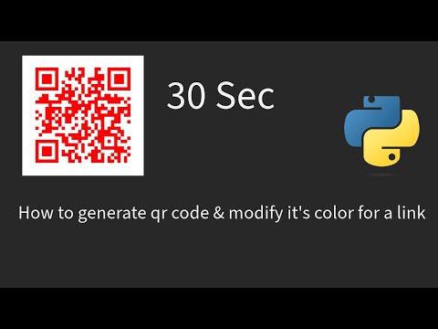 Change Qr Code Colors With Python Python For Beginners