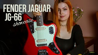 Video thumbnail for I bought my dream guitar! NGD: Fender Jaguar JG-66 MIJ SHOWCASE by Dressed In Black