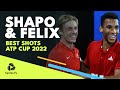 Auger-Aliassime & Shapovalov's Best Shots & Moments in Winning Week for Canada! | ATP Cup 2022