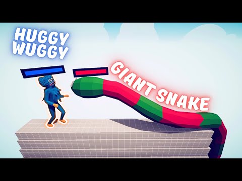 POPPY PLAYTIME HUGGY WUGGY vs EVERY UNIT | Totally Accurate Battle Simulator