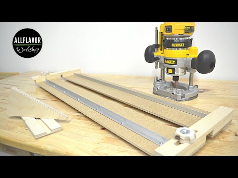 Make Adjustable Router Guide Jig | Perfect Dados & Grooves